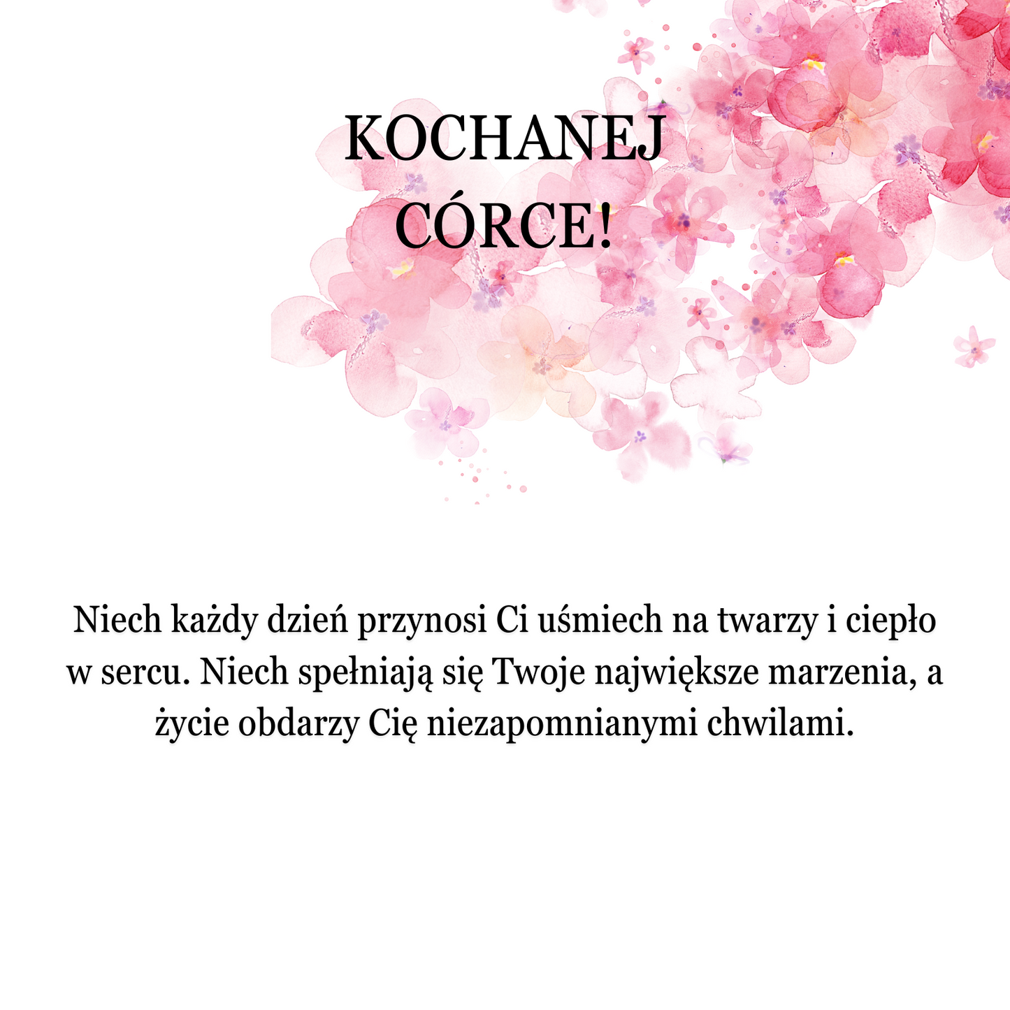 Prezent kochanej córce - Naszyjnik koniczyna/4 serca - Gemora