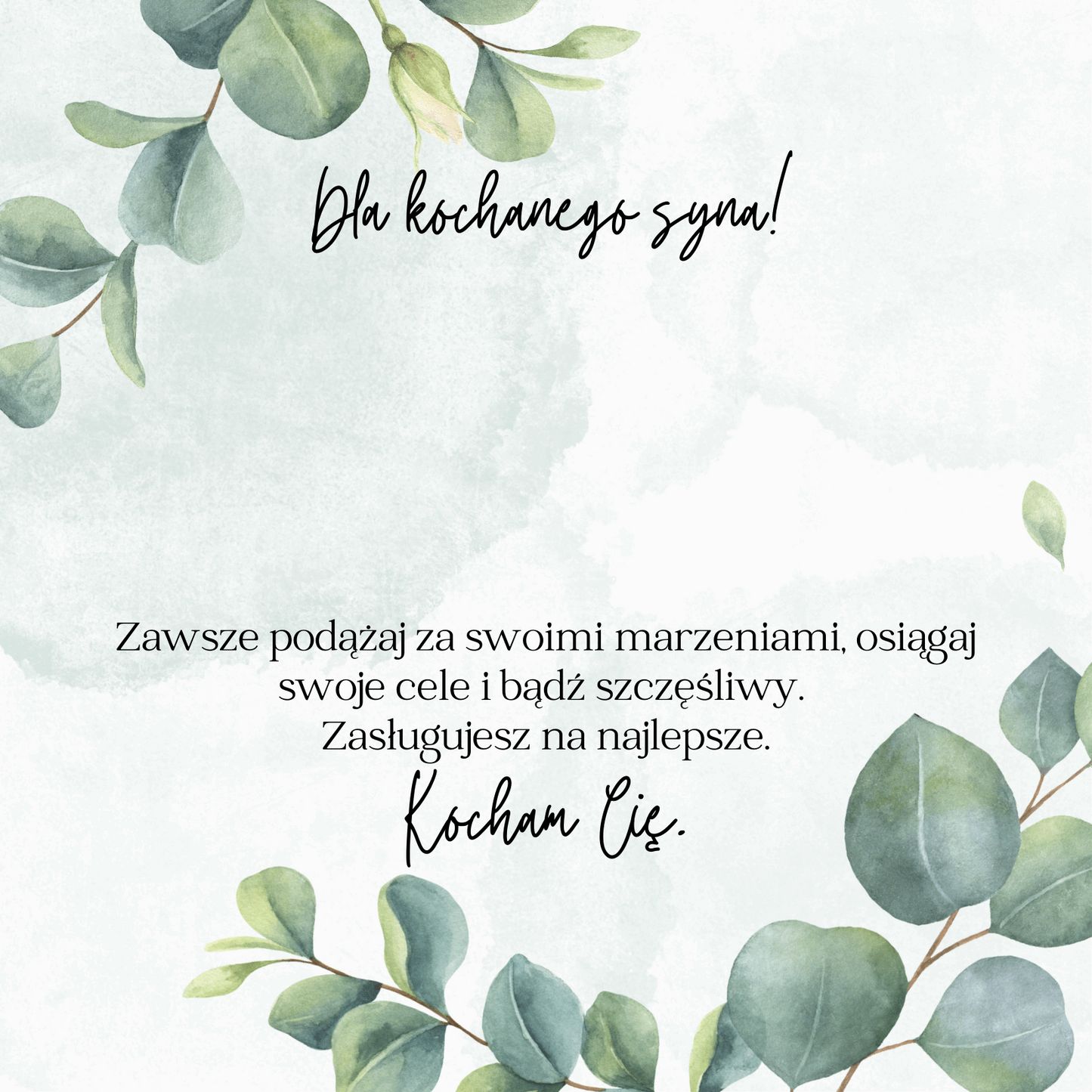 Prezent dla kochanego syna - Łańcuszek - Gemora