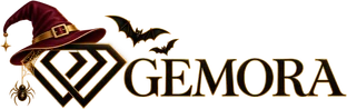 Gemora - logo na Halloween