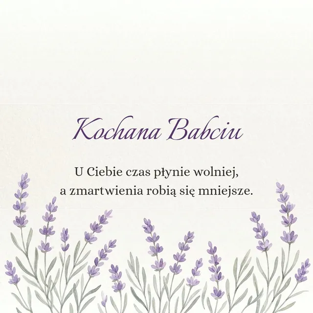 Kochana Babciu