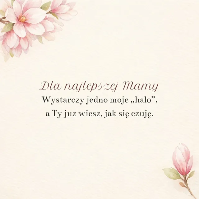 Dla najlepszej Mamy