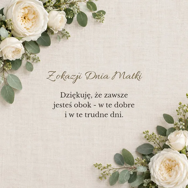 Z okazji Dnia Matki