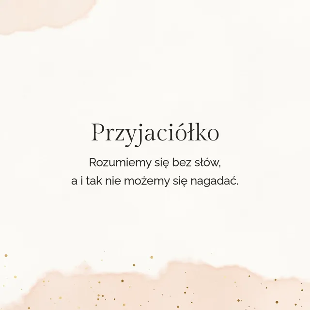 Przyjaciółko