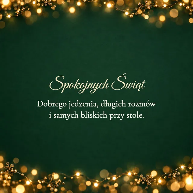 Spokojnych Świąt