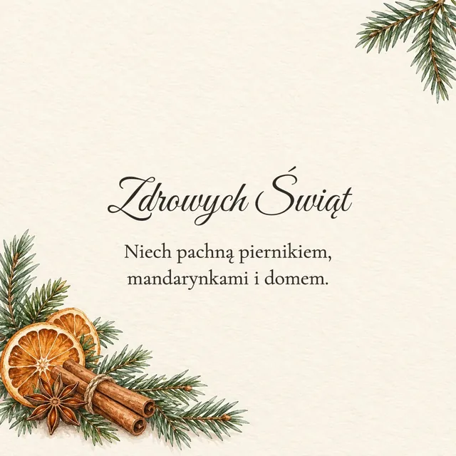 Zdrowych Świąt