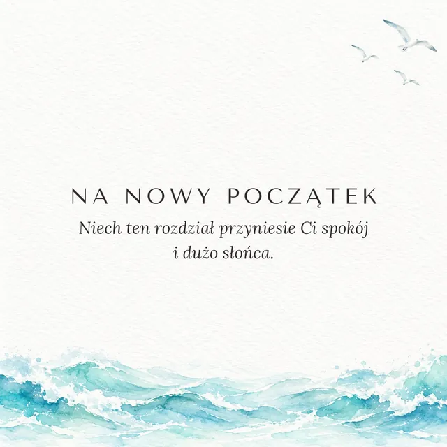 Na nowy początek