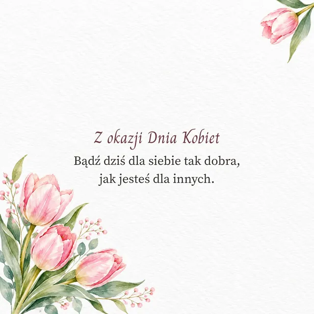 Z okazji Dnia Kobiet