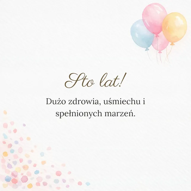 Sto lat!