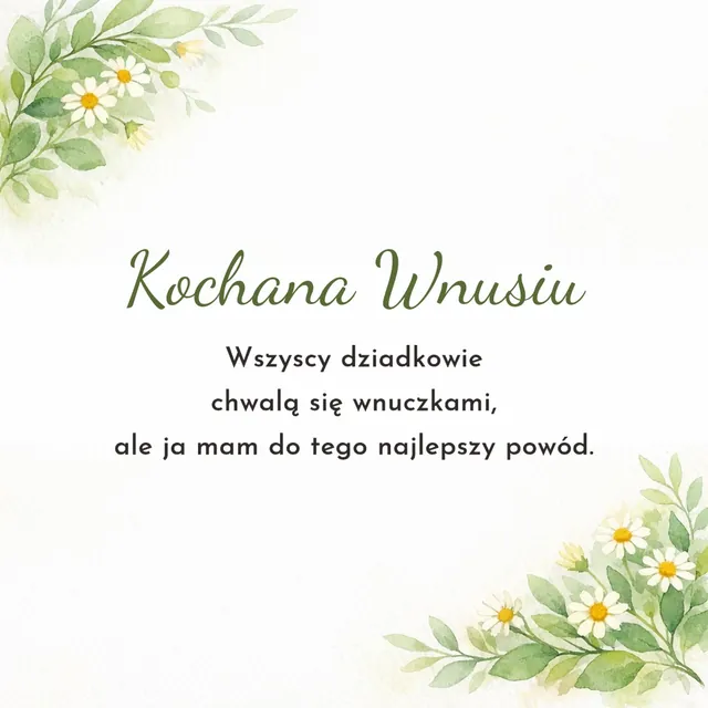 Kochana Wnusiu