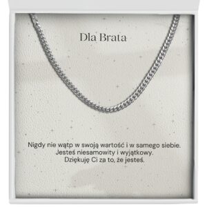Prezent dla Brata "Łańcuszek" - Dla brata