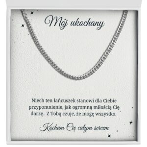 Prezent dla Ukochanego "Łańcuszek" - Mój ukochany