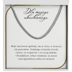 Prezent dla Ukochanego "Łańcuszek" - Dla mojego ukochanego