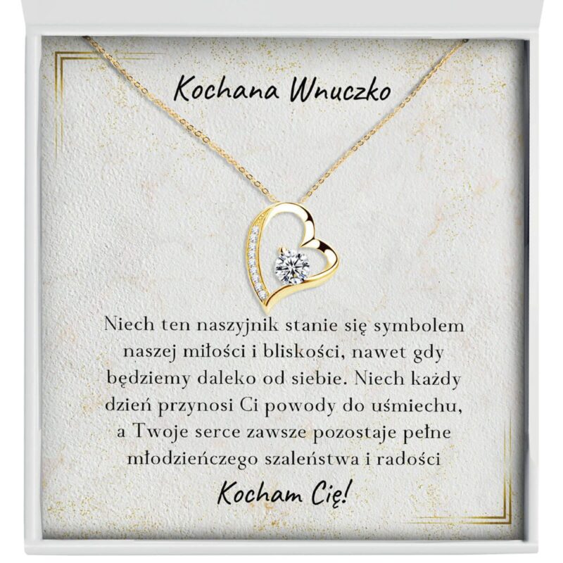 lancuszek-kochanej-wnuczce-serce-zlote-zblizenie lancuszek-kochanej-wnuczce-serce-zlote-zblizenie