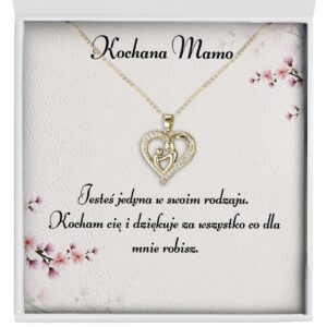 Naszyjnik dla Mamy "Matczyna Miłość" - Kochana mamo