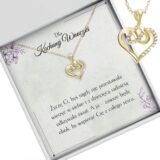 Naszyjnik serce nieskończoności – prezent dla kochanej wnuczki