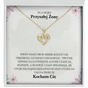 Naszyjnik dla Ukochanej "Serce Nieskończoności" – Dla mojej przyszłej żony