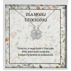 Naszyjnik dla Ukochanej "Koniczynka" – Dla mojej ukochanej