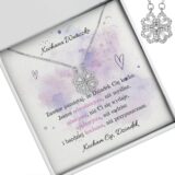 Srebrny naszyjnik Koniczynka – prezent dla wnuczki od dziadka