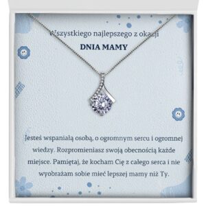 Naszyjnik dla Mamy "Królewski Blask" – Wszystkiego najlepszego z okazji dnia mamy