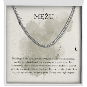 Prezent dla Męża "Łańcuszek" - Mężu