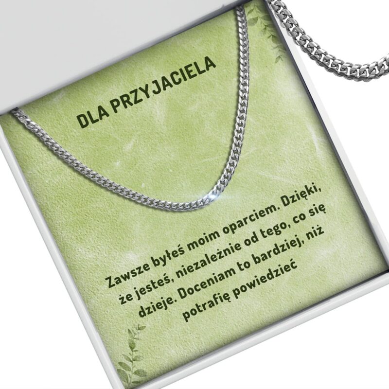 Biżuteria dla przyjaciela na urodziny