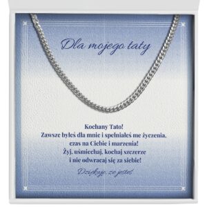 łańcuch dla mojego taty na prezent