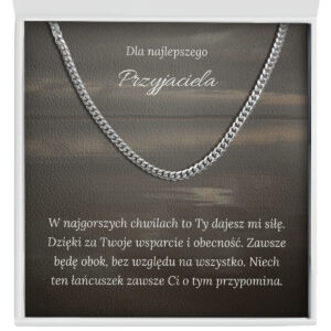 Zbliżenie na łańcuch dla przyjaciela