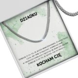 Prezent dla dziadka - łańcuszek
