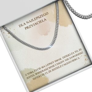 łańcuszek dla najlepszego przyjaciela