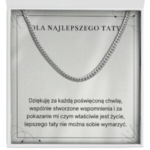 Zbliżenie - biżuteria dla taty na prezent