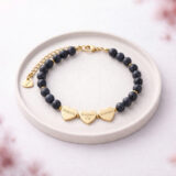 GEMORA_BRANSOLETKI_TACKA_SERCA CZARNY 1