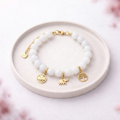 Bransoletka przynosząca szczęście z Agatu