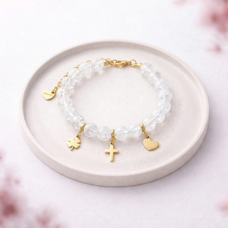 GEMORA_BRANSOLETKI_TACKA_Z KRZYZYKIEM KRYSZTAL 1