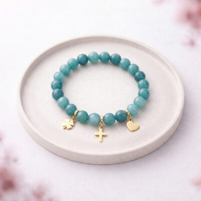 Morska bransoletka z krzyżykiem