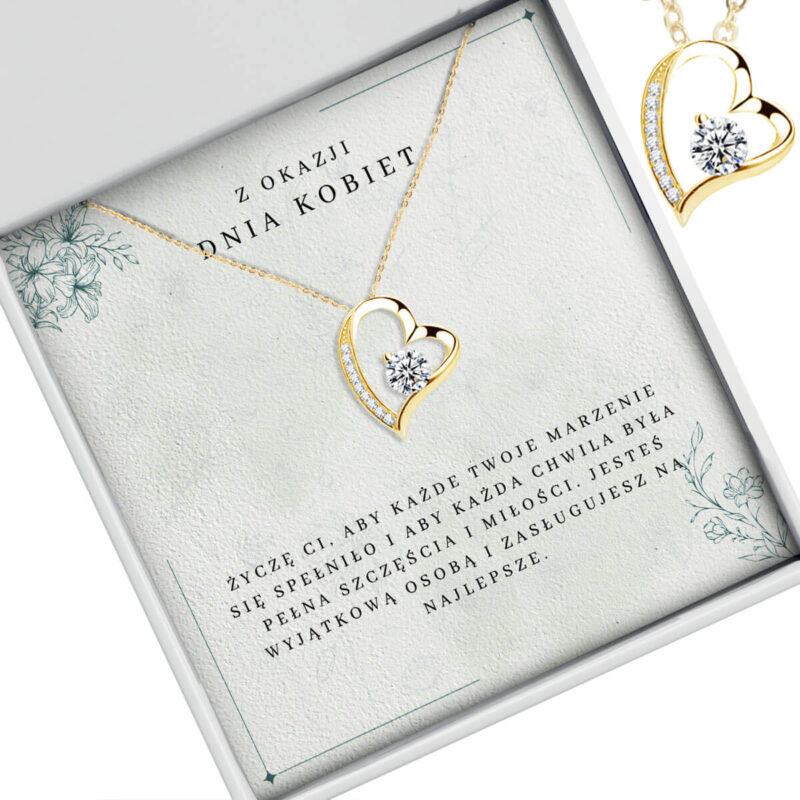 Naszyjnik na prezent z okazji Dnia Kobiet