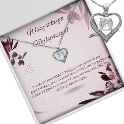 Naszyjnik na Dzień Kobiet - Wszystkiego Najlepszego