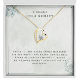 Zbliżenie na złoty naszyjnik