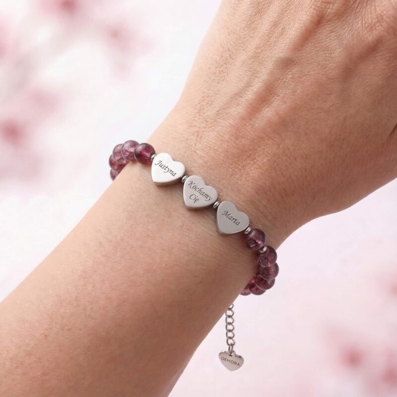 bransoletka-srebrne-wykonczenia-czerwony-granat-reka bransoletka-srebrne-wykonczenia-czerwony-granat-reka