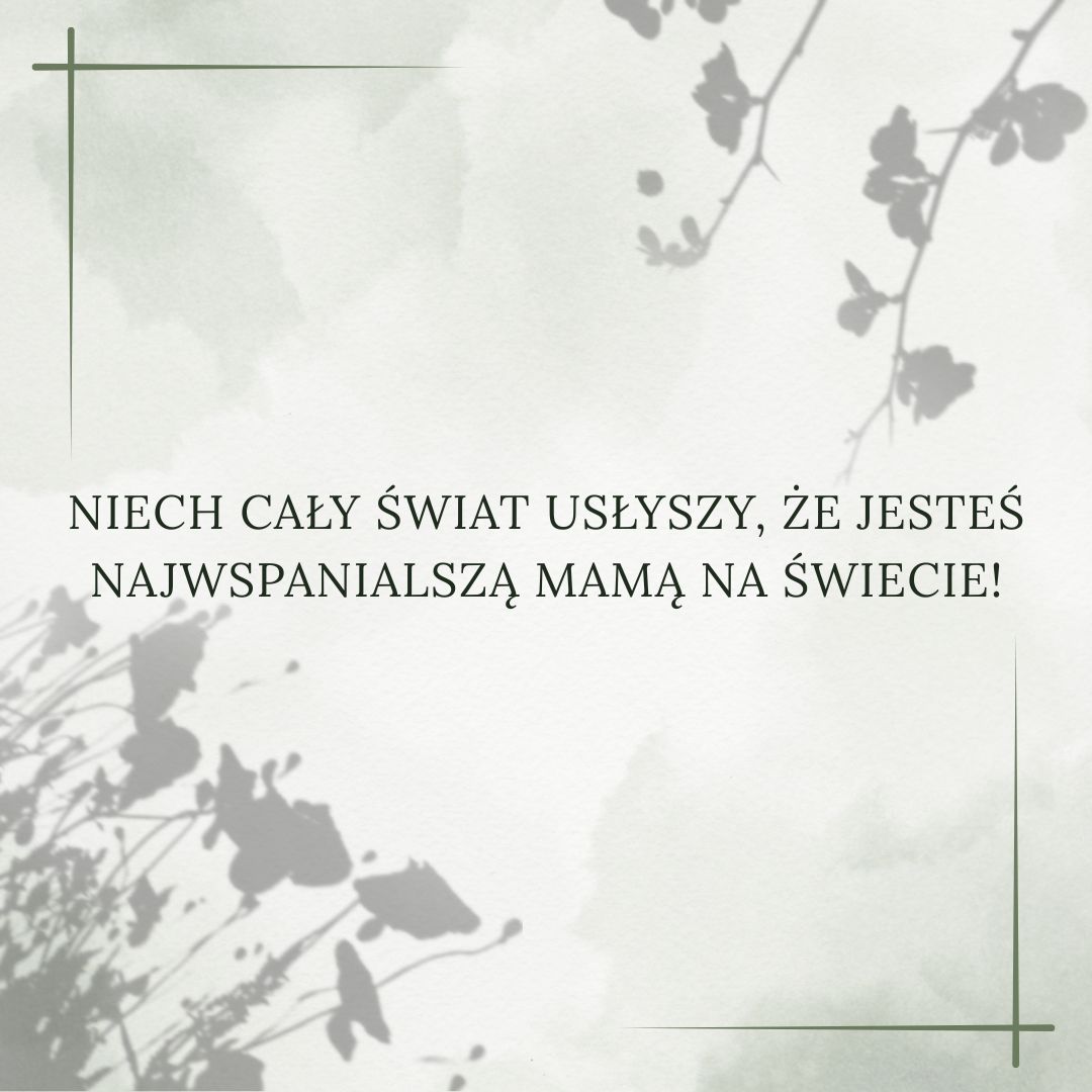 Niech cały świat...