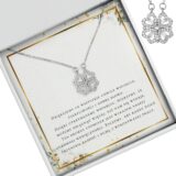 Srebrny naszyjnik z dedykacją - Podziękowania dla nauczycielki