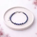 Bransoletka z Lapisu Lazuli „Pryzmat Symetrii"